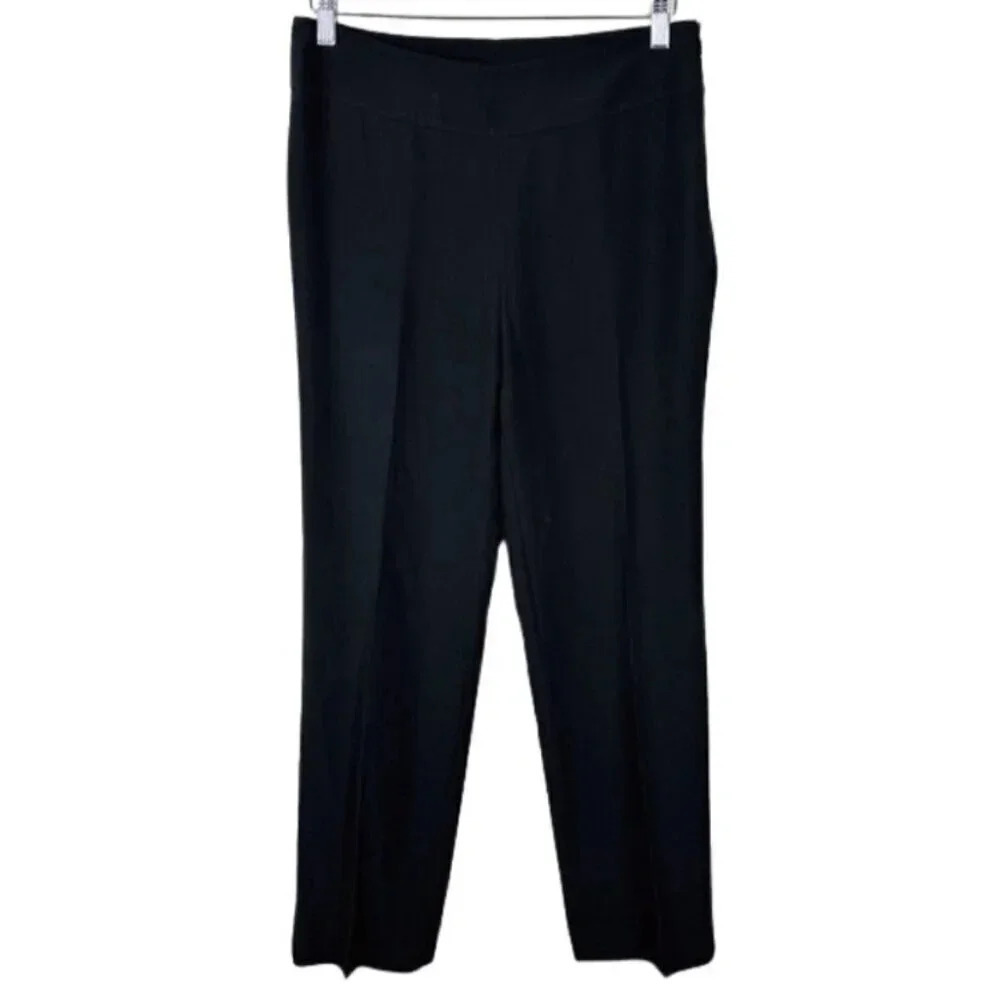 AKRIS Womens Size  6 Viscose High Rise Straight Leg Career Trouser